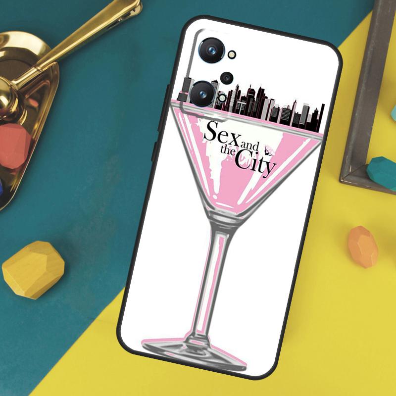 Sex and the City Case For Realme C53 C55 C67 C61 C75 C51 C21Y C25S GT 6 6T 5 GT7 Pro 10 11 12 13 14 Pro Plus Realme C53