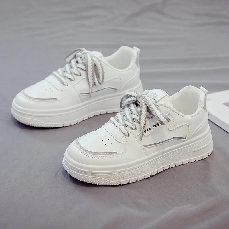 Tênis de corrida plataforma de grife feminino tênis feminino caminhada tênis chunky branco casual slip on sapatos vulcanizados