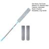 Retractable Gap Dust Cleaning Tool with 2 Microfiber Clothes Long Handle Flat Duster Flexible Dusting Accessory