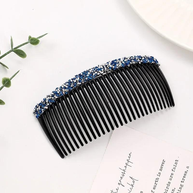 

Гребни для волос со стразами, свадебные заколки для волос, украшения для волос, модные украшения ручной работы, свадебные элегантные корейские аксессуары