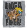 Captain Caveman Unga Bunga Soft Touch Blanket