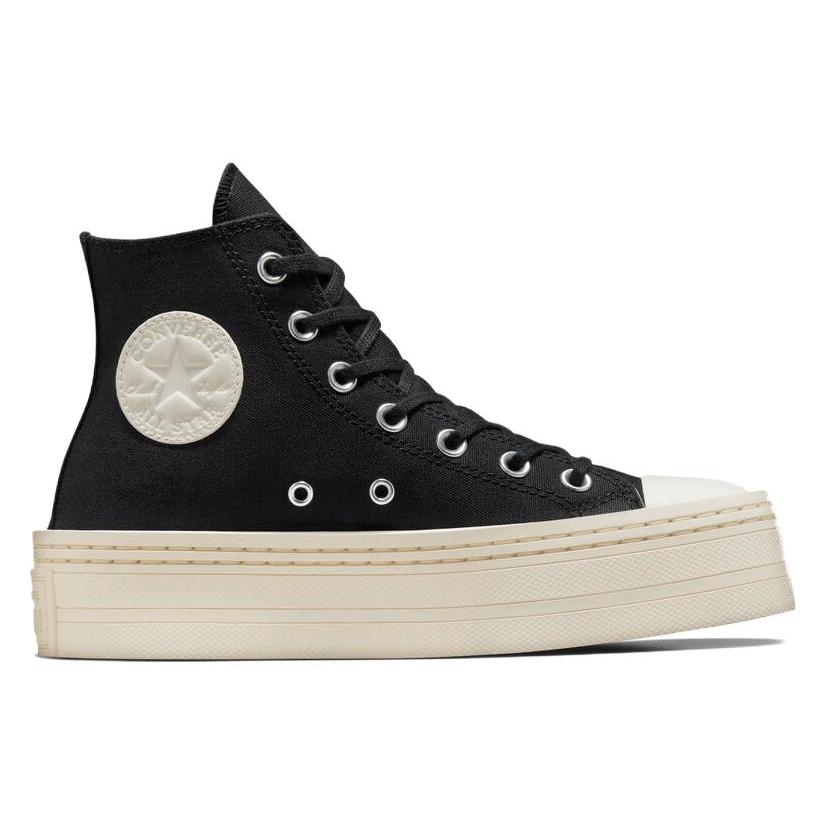 New Converse Chuck Taylor All Star Modern Lift Platform Canvas 'Black Egret' Women's A06141C