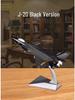 1:144 J-20 Stealth Fighter Jet Model Aircraft Souvenir Display