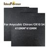 Pentru Anycubic Chiron 410mmx410mm Placă Dublă din Oțel cu Arc Placă PEI pentru Placă de Construcție CR-10 S4/Voron 400 Piese Imprimantă 3D
