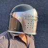 Mittelalterlicher Ritter Barbuta Helm Voll funktionsfähiges Visier Tragbarer Barbuta Helm Rollenspiel, LARP, Ausstellung Bestes Geschenk für ihn
