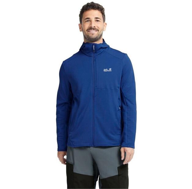 Флисовая куртка Jack Wolfskin Litestride Hooded FZ S