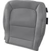 Driver Side Bottom Replacement Leather Seat Cover Gray #H2U or H0U Compatible with Chevy Colorado GMC Canyon 2015 2016 2017 2018 2019 2020 2021 2022