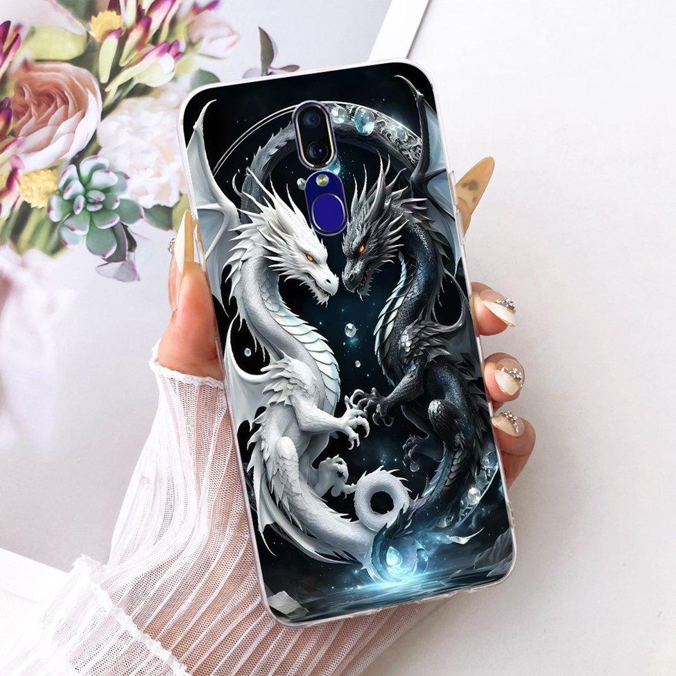 For Oppo F11 Case Cover Luxury Butterfly Love Fashion Flowers Cool Painted Phone Casing For Oppo CPH1913 CPH1911