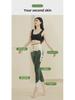 High-Waist Velvet-Lined Barbie Pants for Autumn/Winter – Hip-Lifting, Warm 600g Shark Pants