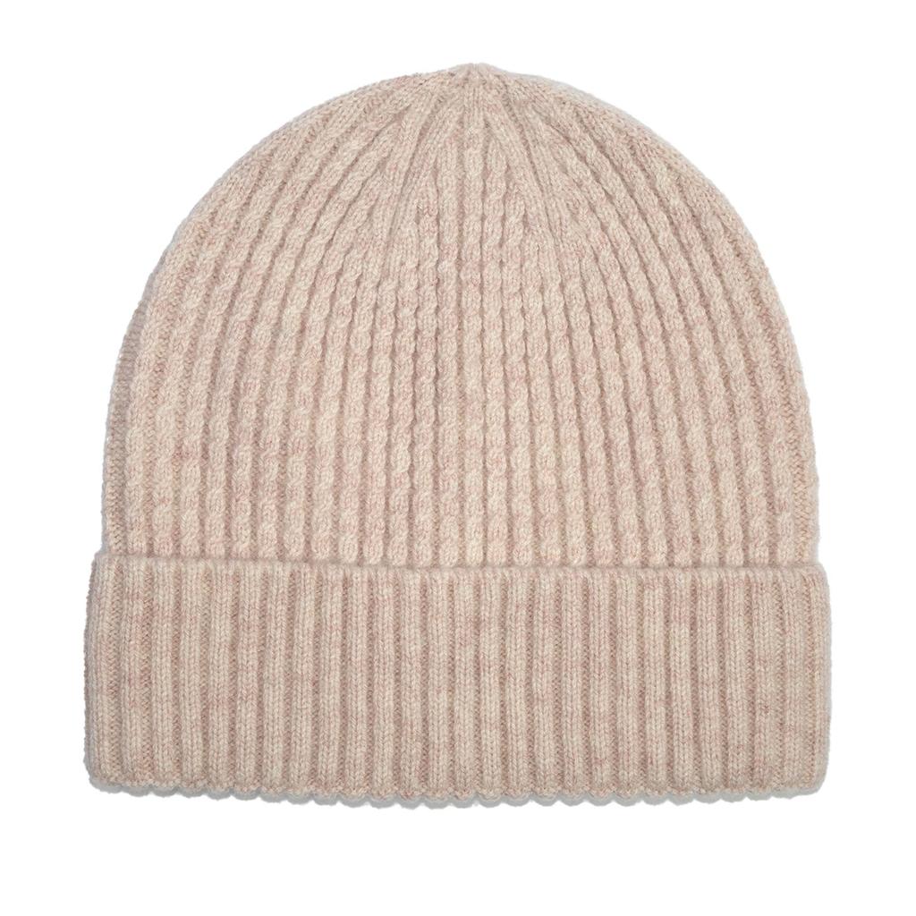 100% Pure Wool Beanie - Solid Color, Warm & Classic for Autumn/Winter, Fits Larger Head Sizes