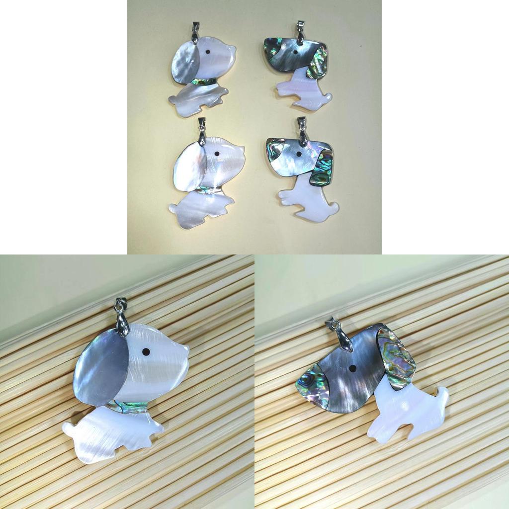 Collana Pendente con Conchiglia Zodiaco Animale Vintage con Perline Colorate Artigianali per Gioielli d'Arte
