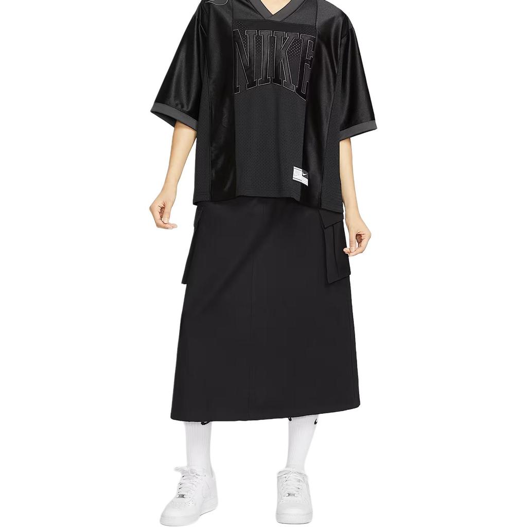 Nike Sportswear Loose Simple Comfortable Solid Color Casual Long Skirt Women Skirts HV2497010