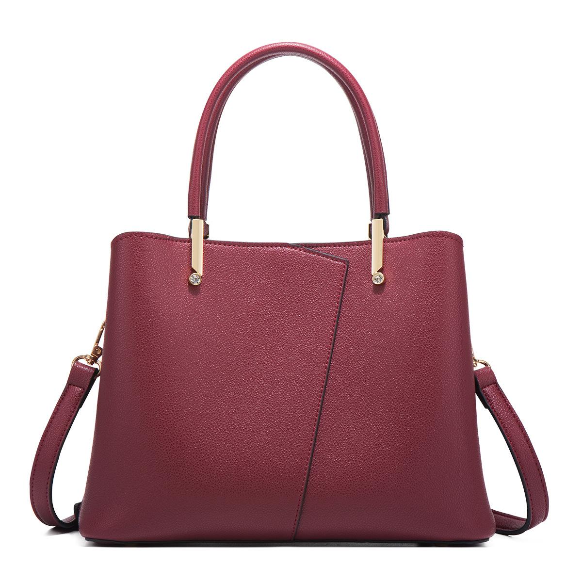 

Red Wedding Bag Women S Bag Wedding Atmosphere Crossbody Large Capacity Handbag Mother Gift бордовый