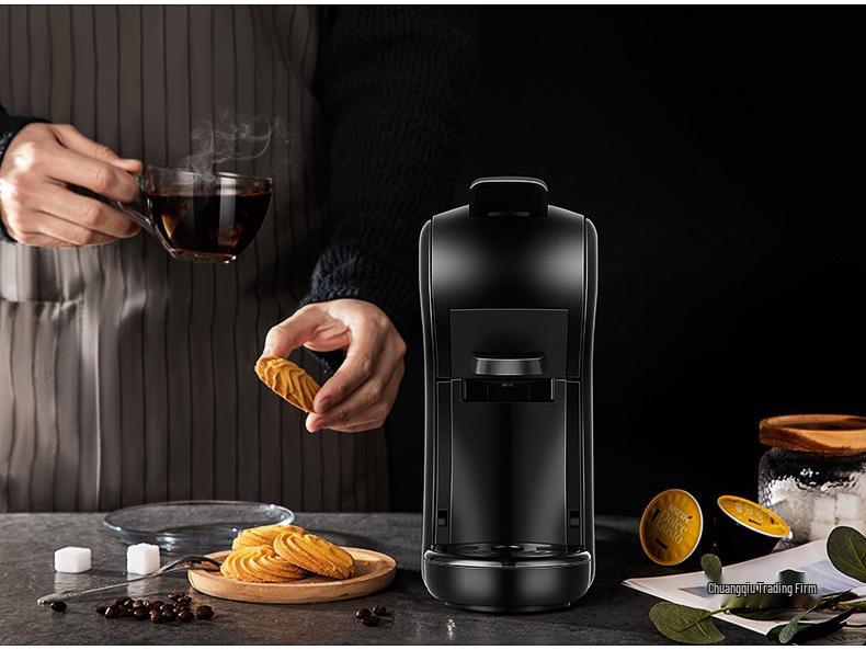 Italienische Kapselkaffeemaschine: Tragbare 19-Bar Espressomaschine für Zuhause und Büro