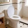 Cushioned Eva Toilet Seat Replacement Extra Soft Padded Comfort Quiet Close for Seniors Elderly Disabled Users Easy Clean