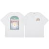 Streetwear Graphic T-Shirt Men Women Loose Fit Short Sleeve Cotton Tee