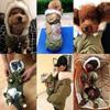 Kombinezon dla psa Ciepłe zimowe ubranka dla małych psów Chihuahua Kurtka Yorkie Kostiumy Shih Tzu Płaszcz Pudel Stylizacje