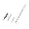 Engraving Non-Slip Metal Knife Kit + 40/10pcs #11 Blades Cutter Craft Knives for Mobile Phone PCB Repair Hand Tools