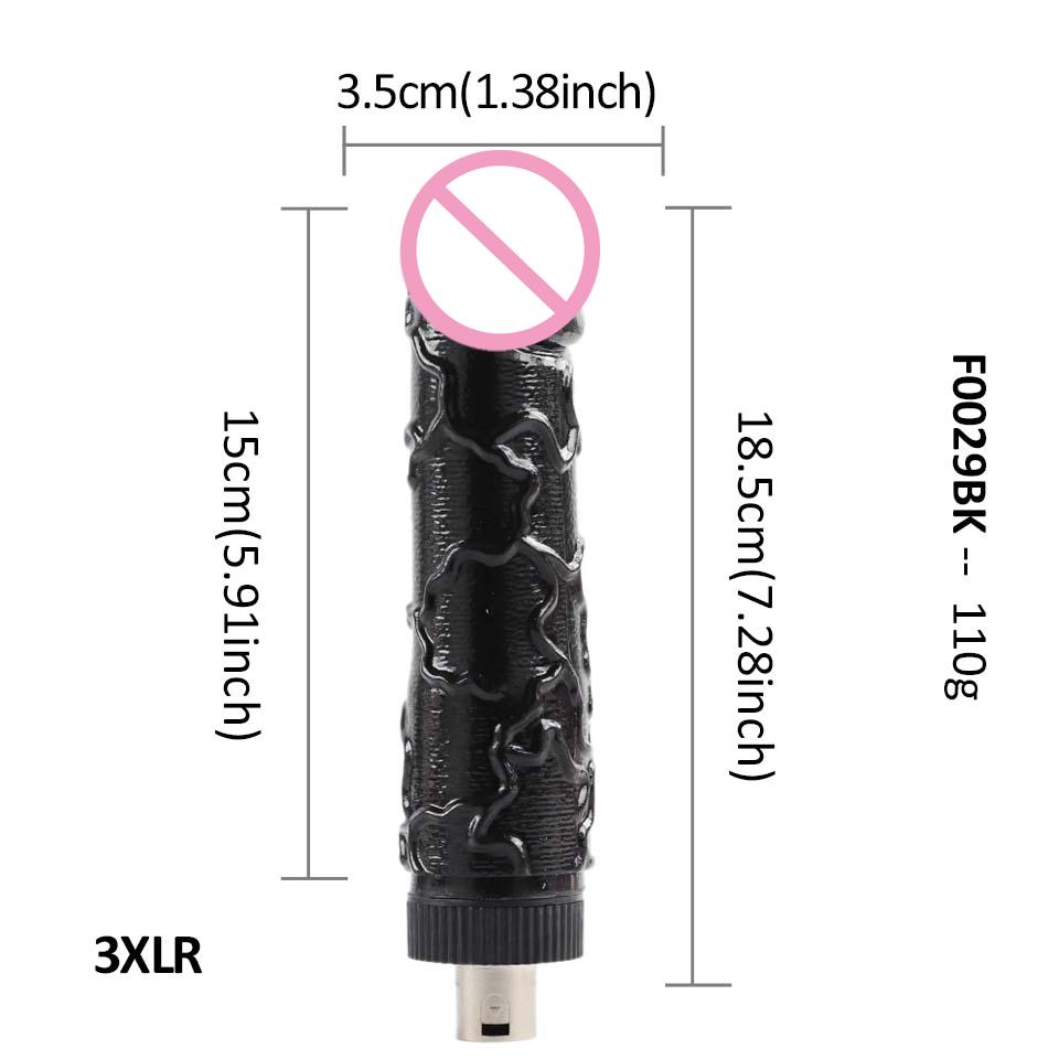 DTSUDU Sex Machine Accessory For Sex Machine, With 3XLR Connector, Toy Suction Cup, Adjustable Length Angle Accessory