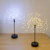 LED Starburst Table Lamp 120 Lights USB Fairy Lights Elegant Desk Lamp for Home Decor Wedding Centerpiece Lighting