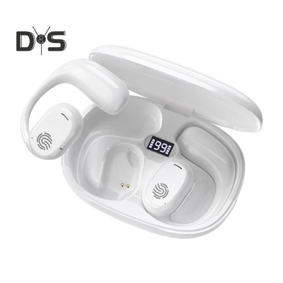 

Спортивные беспроводные наушники с чехлом для зарядки. Наушники-вкладыши с шумоподавлением и низкой задержкой. Bluetooth-совместимые игровые наушники. белый