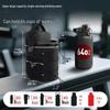 Strong Magnetic Fitness Water Bottle & Storage Crossbody Bag - Large Capacity for Gym Essentials