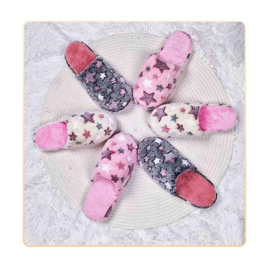 Colorful Polka Dot Cute Women's Indoor Home Slippers, Fashionable Women's Plush Home Slippers - A Favorite Gift for Girls, Mother's Day Gift Slippers