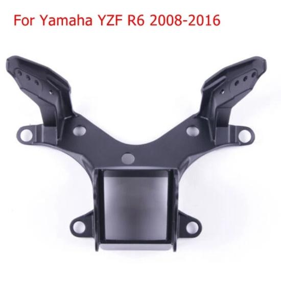 Motorcycle Aluminum Black Front Headlight Fairing Bracket For Yamaha R1 2002-2014 R6 1999-2016 Honda CBR600RR 1000RR 2003-2006