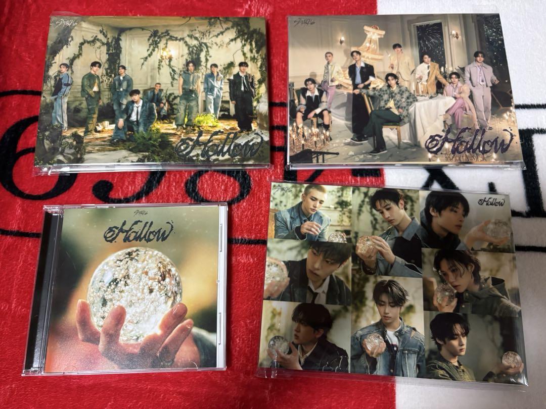 

[USED] straykids Hollow CD 4-piece set