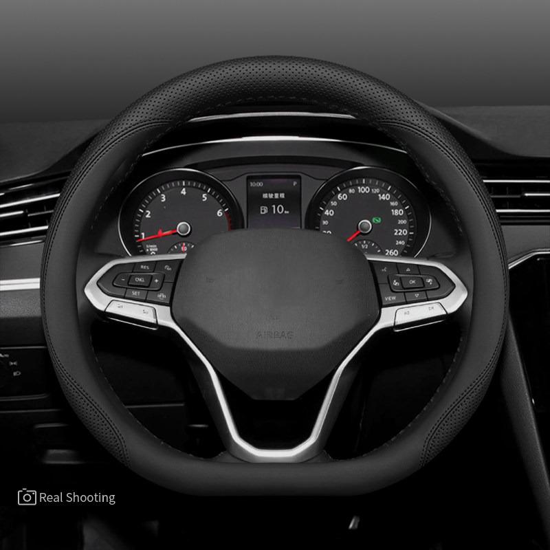 

Для VW Volkswagen Tera Teramont Чехол на руль Автомобильный чехол на ручку из кожи Ультратонкий Противоскользящий Дышащий Аксессуары для интерьера