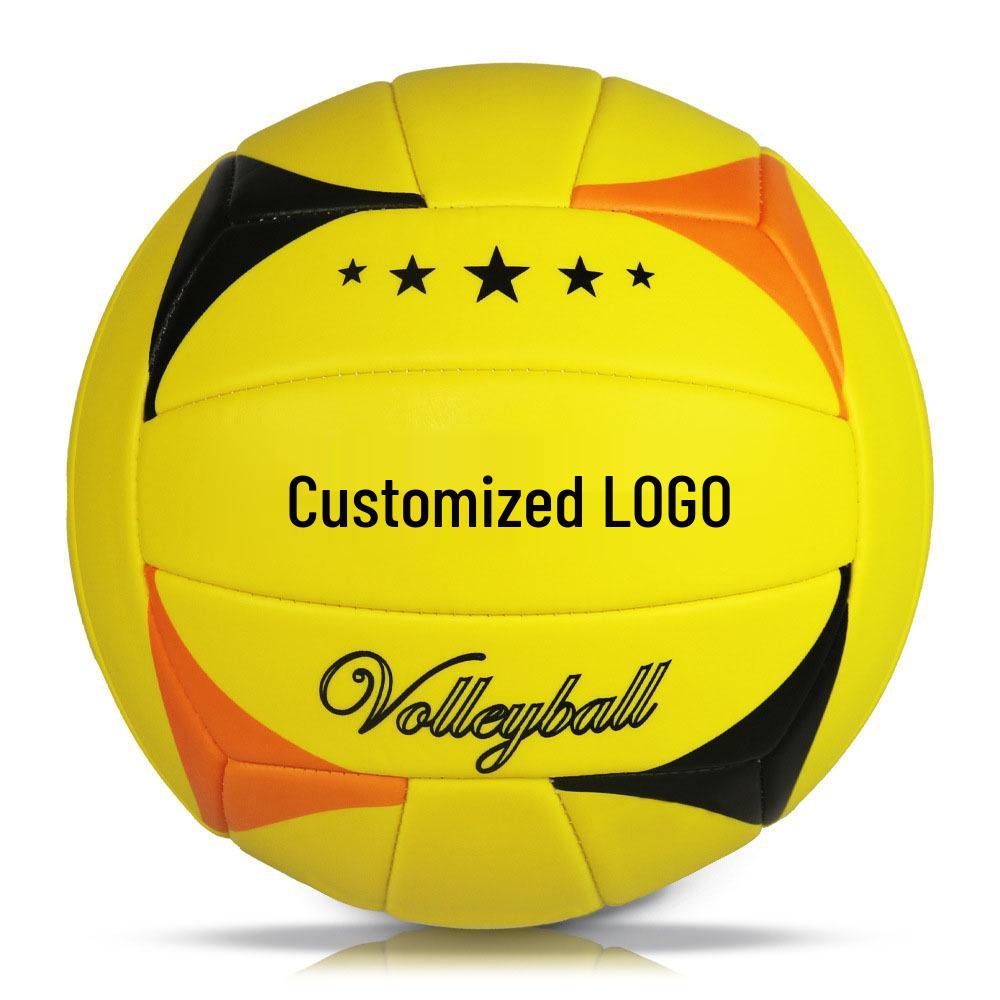 Durable PVC Non-Slip Volleyball: Soft Machine-Sewn, Multi-Style for Indoor & Outdoor Training