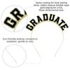 Double Layer Graduation Shoulder Strap Gold Edging Hot Stamped Graduate Sash Digital Printing One Size Fits Graduation Crown