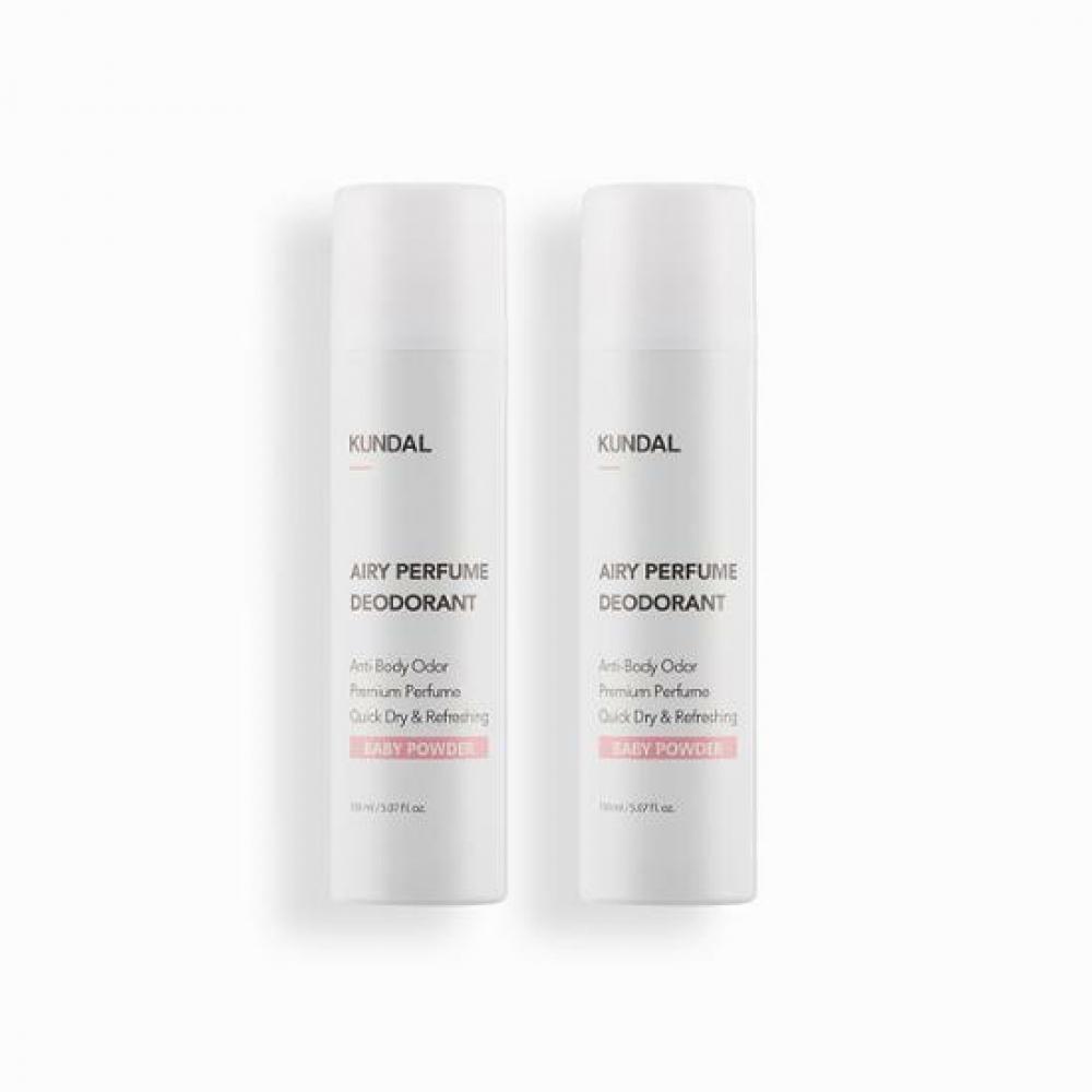 

Kundal Air Perfume Дезодорант-спрей Детская присыпка 150 мл 2 Специальный набор