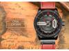 Curren 8301 Herren Wasserdichte Leder Quarz Uhr mit Datum