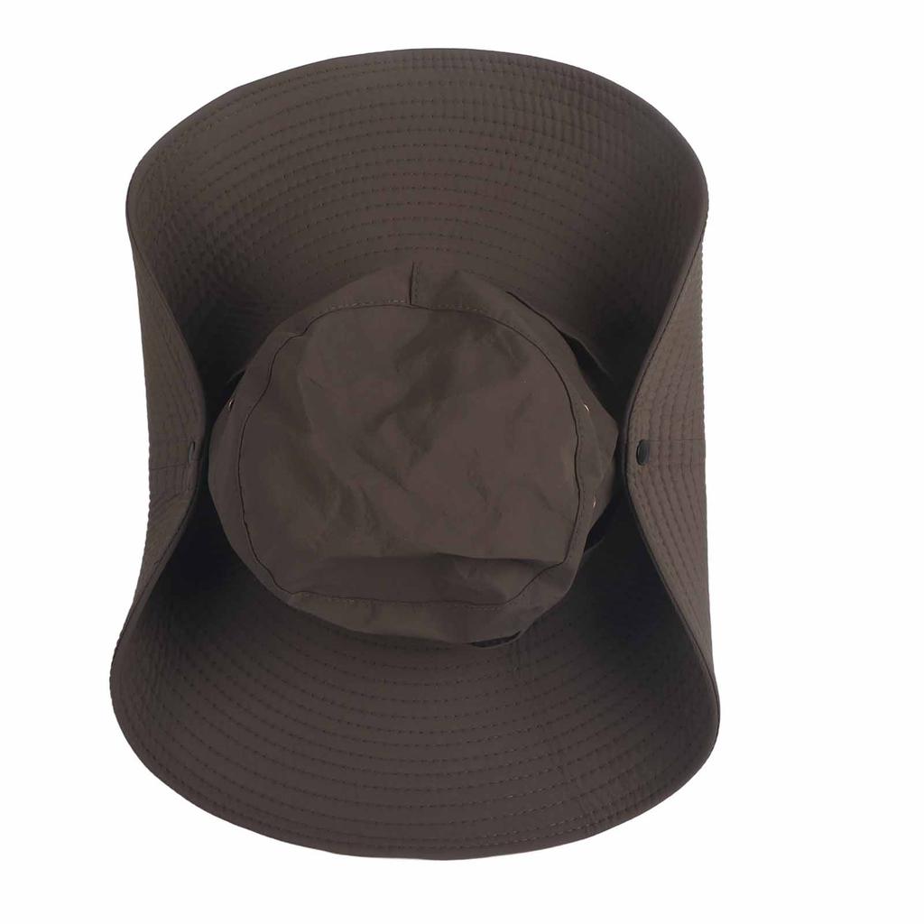 Fishing Hat Over UPF 50 UV Protection Adjustable Waterproof Versatile Wide Brim Bucket Hat for Outdoor Fishing OD Green