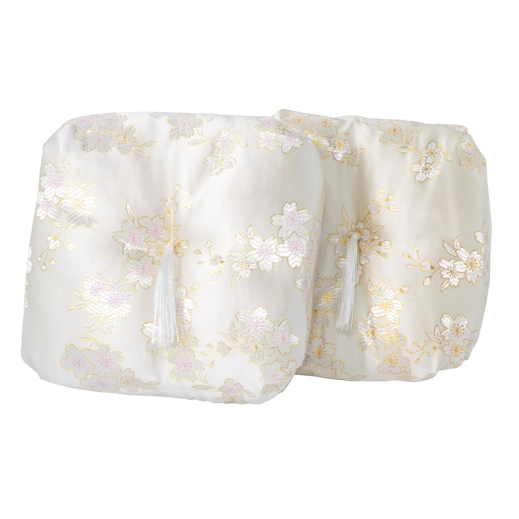 [Akazawa Asahi] Perna clopot altar budist cu model floare de cireș pentru uz casnic (bej) (dimensiunea 3)