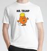 Mr Trump Mr Men 100% Cotton T-shirt Mens Tees Top Top Tees Adult USA American Funny Donald