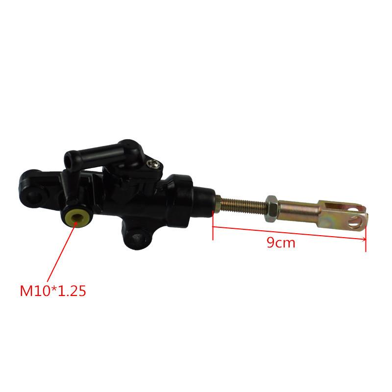 Motorcycle Rear Back Hydraulic Brake Master Cylinder Pump For Yamaha ATV Warrior 350 YFM 350 1987-2004