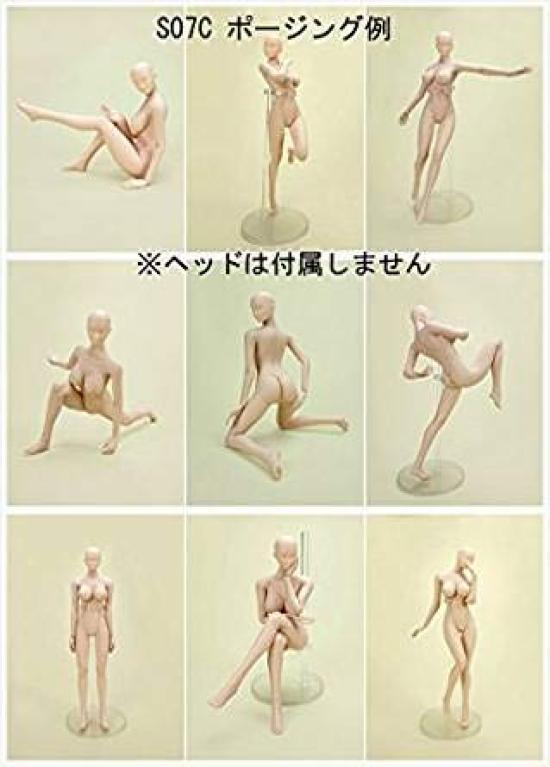 TBLeague Scale Seamless Female Pale Bust Size L 1/6 Body, Skin, (S04B)