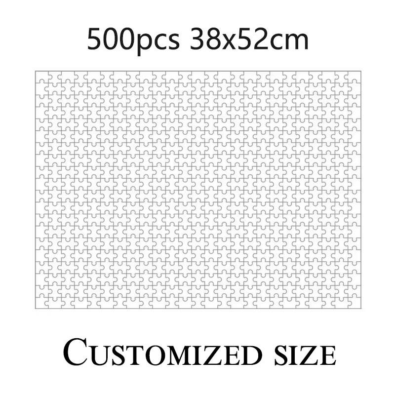 500/1000 Pieces of Custom Photo Puzzles, Customized Family Portraits, Pet Photos, Funny Cartoon Portraits, Unique Gift Ideas