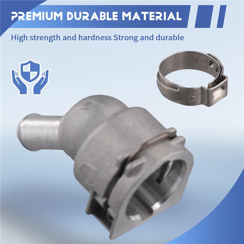 A58X-For BMW 3 Series F35 B48 5 Series G38 330 530 535 Turbocharger Water Pipe Joint Aluminum Alloy
