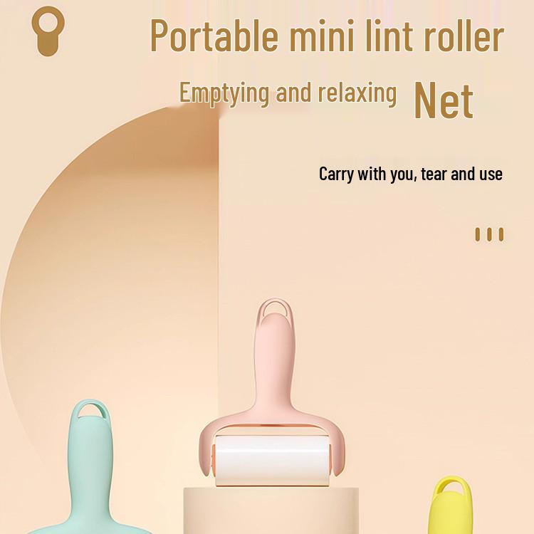 Portable Mini Lint Roller - Tearable, Small, and Perfect for On-the-Go Dust Removal