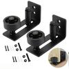 1pcs Sliding Rail Barn Door Hardware Steel Roller Closet Track System Home Kit