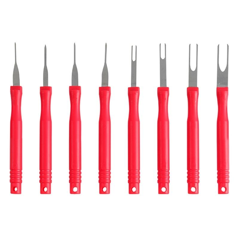 

6/8/18/30/36Pcs Terminal Removal Key Tool, Terminal Pin Extractor Puller Repair Remover Key Tool for Car