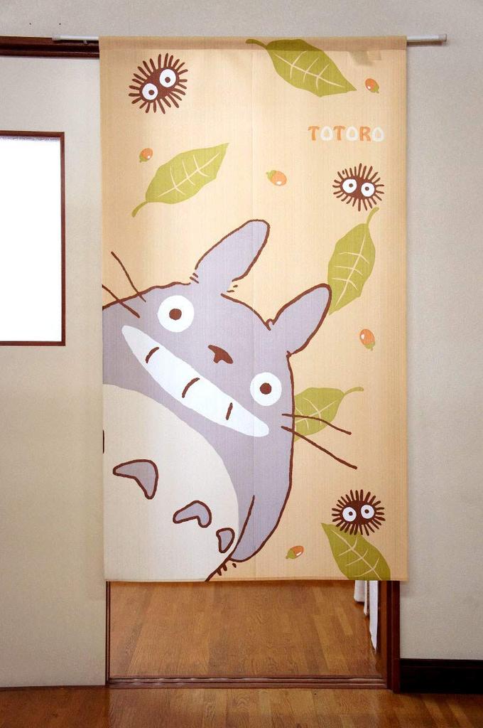 Cosmo Neighbor Totoro Width 85cm X Length 150cm "My Curtain" TOTORO,