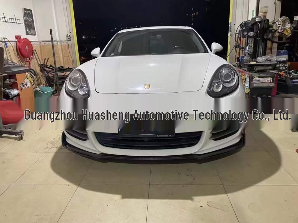 Carbon Fiber Front Lip & Rear Wing for Porsche Panamera 970 (Ages 13-16)