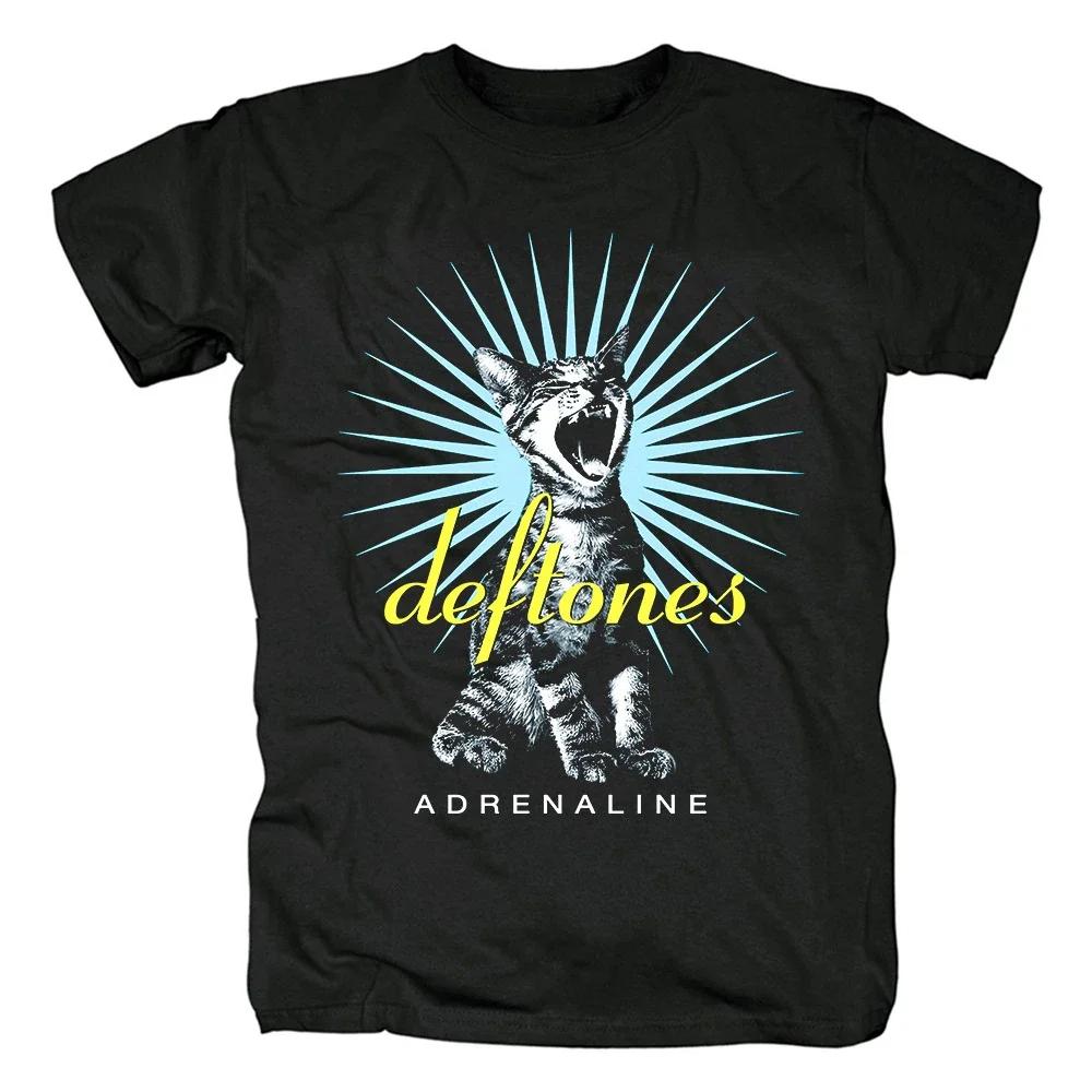 2025 Deftones Sänger Band T-Shirt Herren Damen Hip Hop Rock Tee Mode Kurzarm T-Shirt Sommer T-Shirts Tops