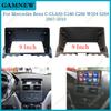 9 Inch Car Frame Fascia Adapter Canbus Box For Decoder Benz C Class C180 C200 W204 S204 Android Radio Dash Fitting Panel Kit
