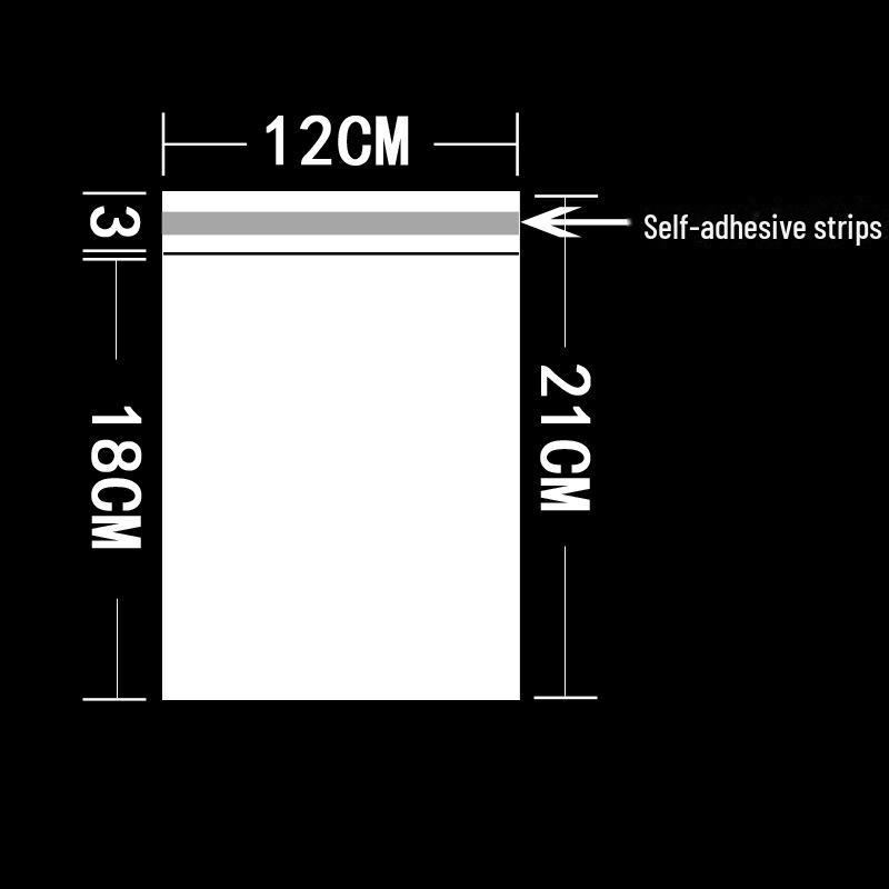 Transparent Self-Adhesive Plastic Bag for Packaging