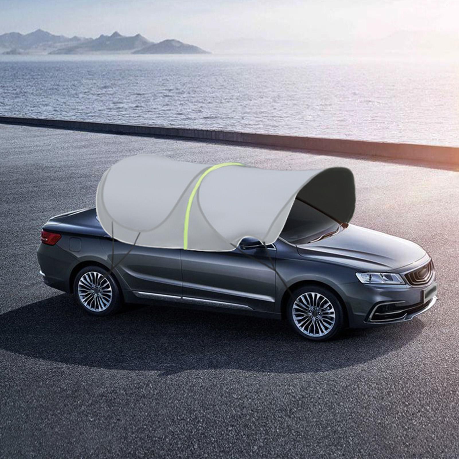 Tenda Copriauto Universale Tenda Auto Tettoia Auto Mobile Pieghevole Portatile Protezione Automobile Ombrello Auto Parasole Tettoia Auto